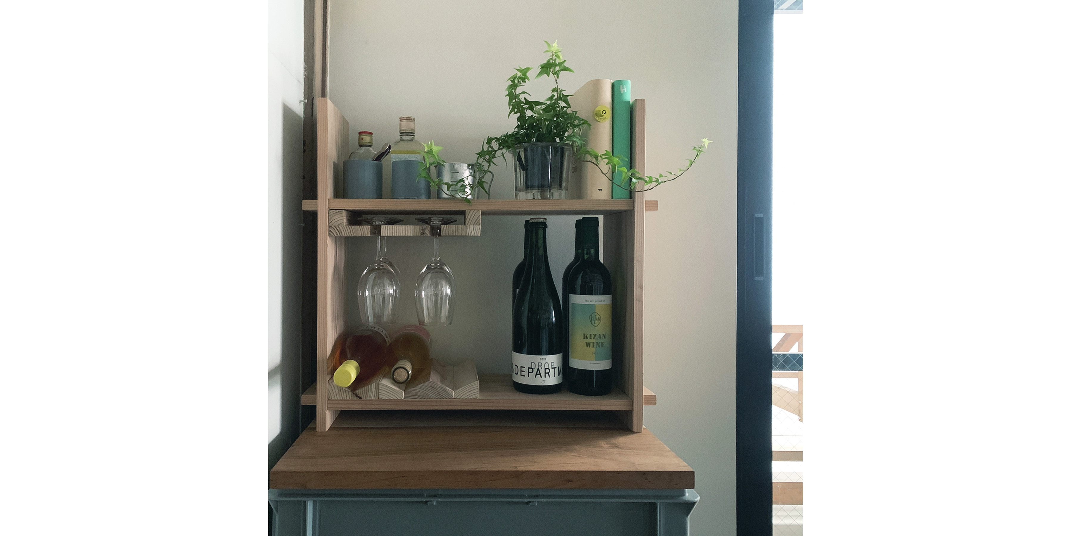 CORNER SHELF ボトルホルダー | D&DEPARTMENT