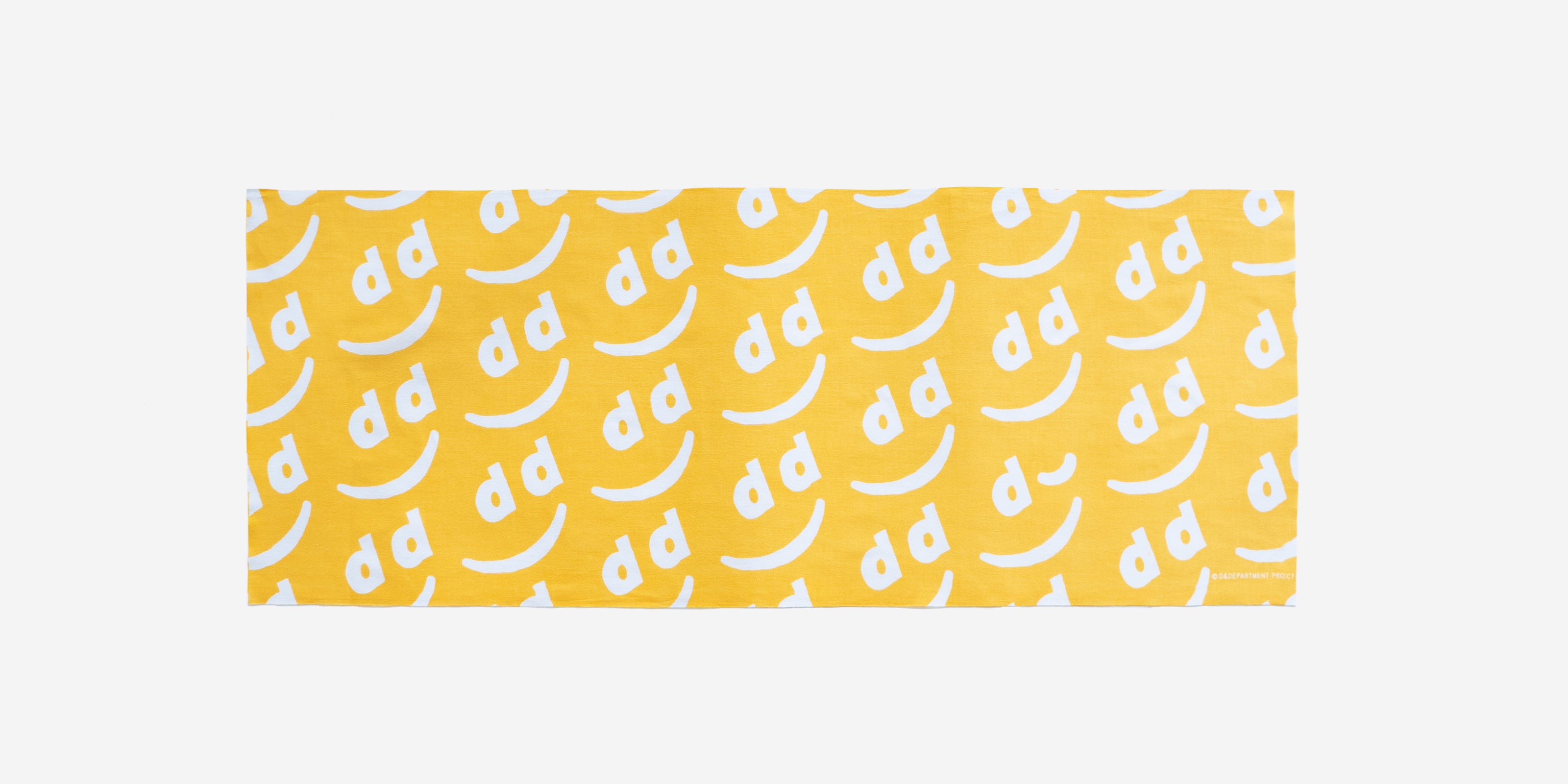 d 手ぬぐい・イエロー | D&DEPARTMENT 
