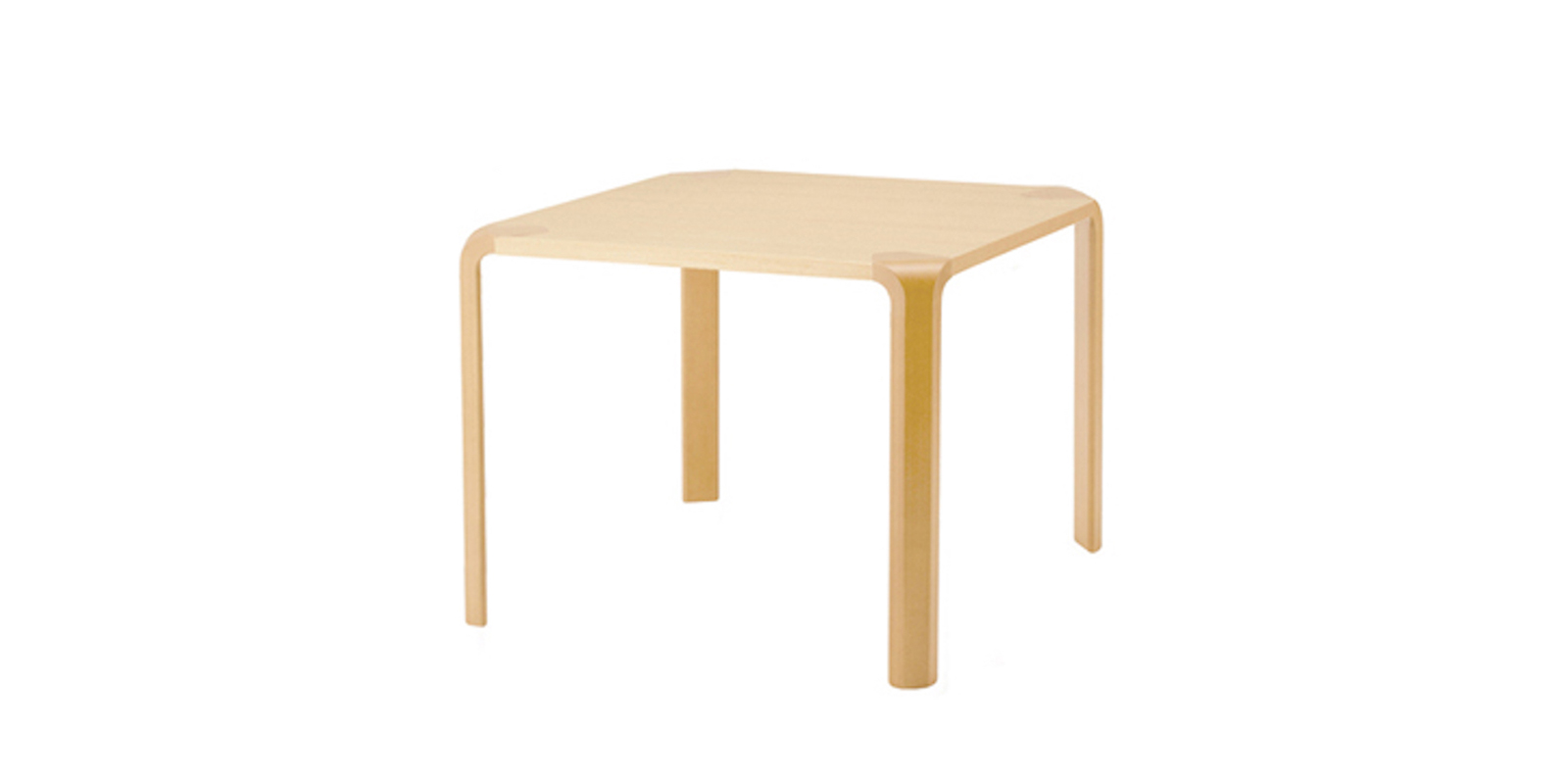 天童木工 Antlerダイニングテーブル900×900・ホワイトビーチ