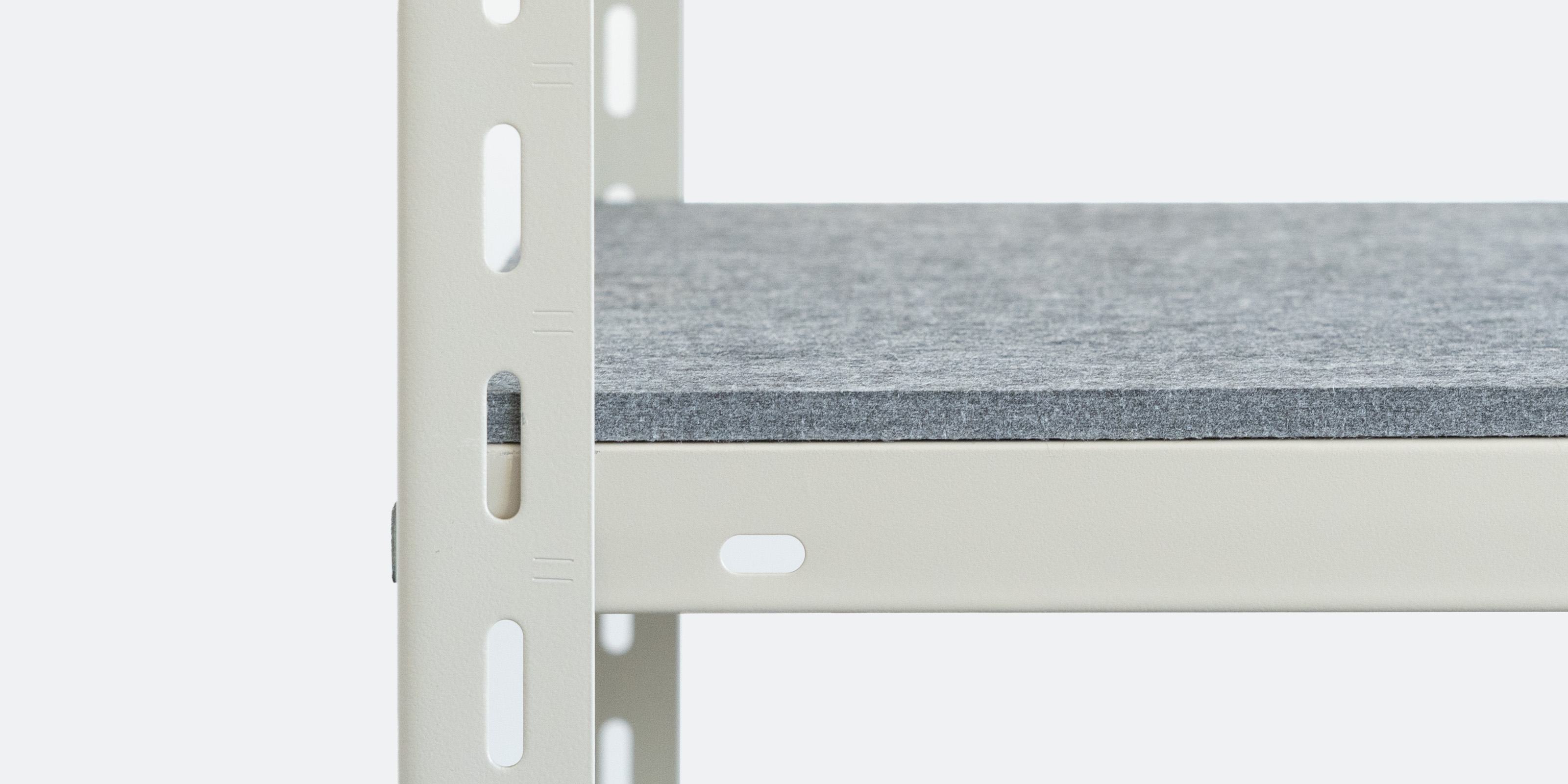 工業用スチールシェルフ フェルトボード【幅885mm×奥行450mm専用