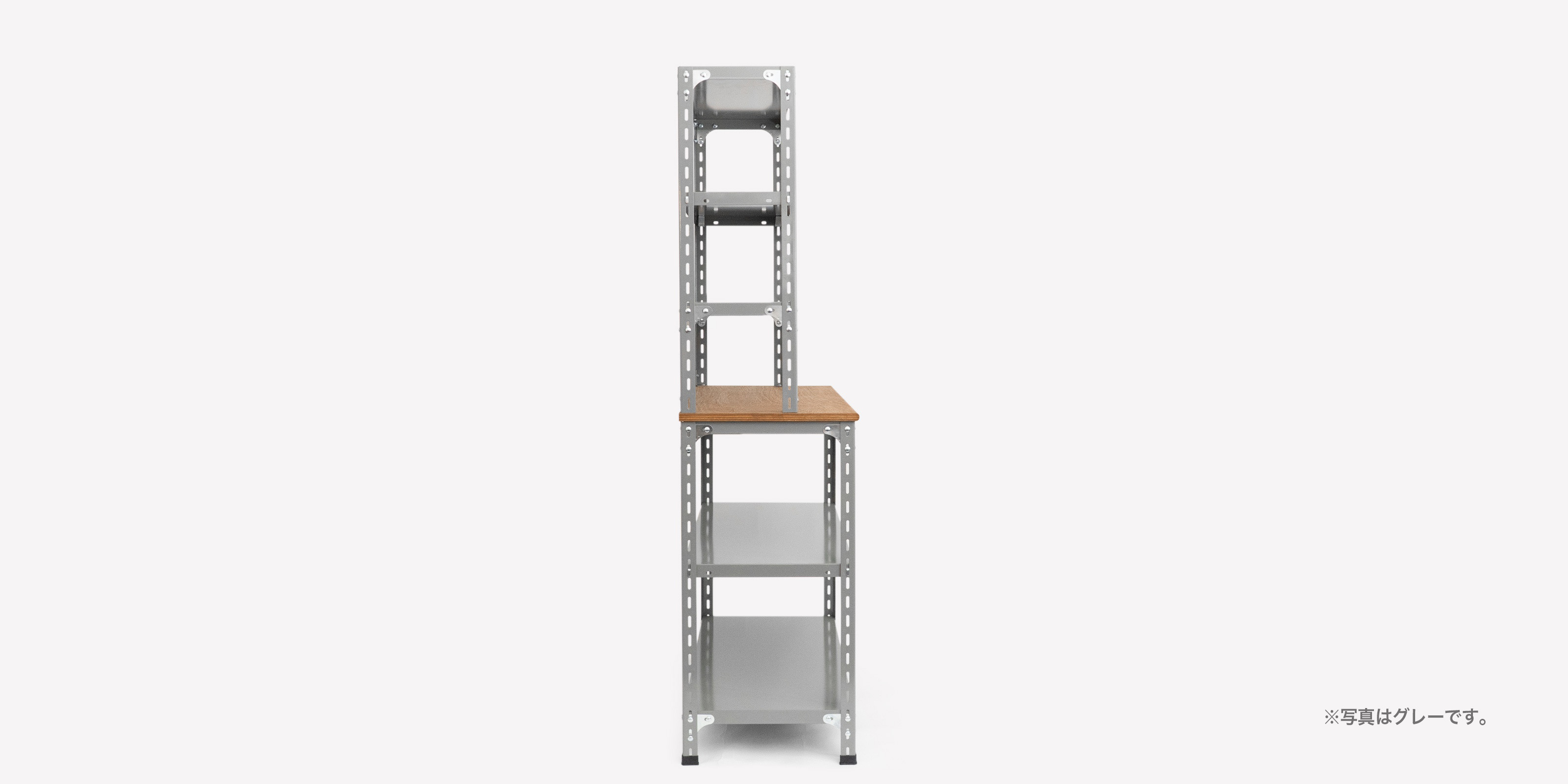 カスタムシェルフ・オープンキャビネットW885・アイボリー | D&DEPARTMENT