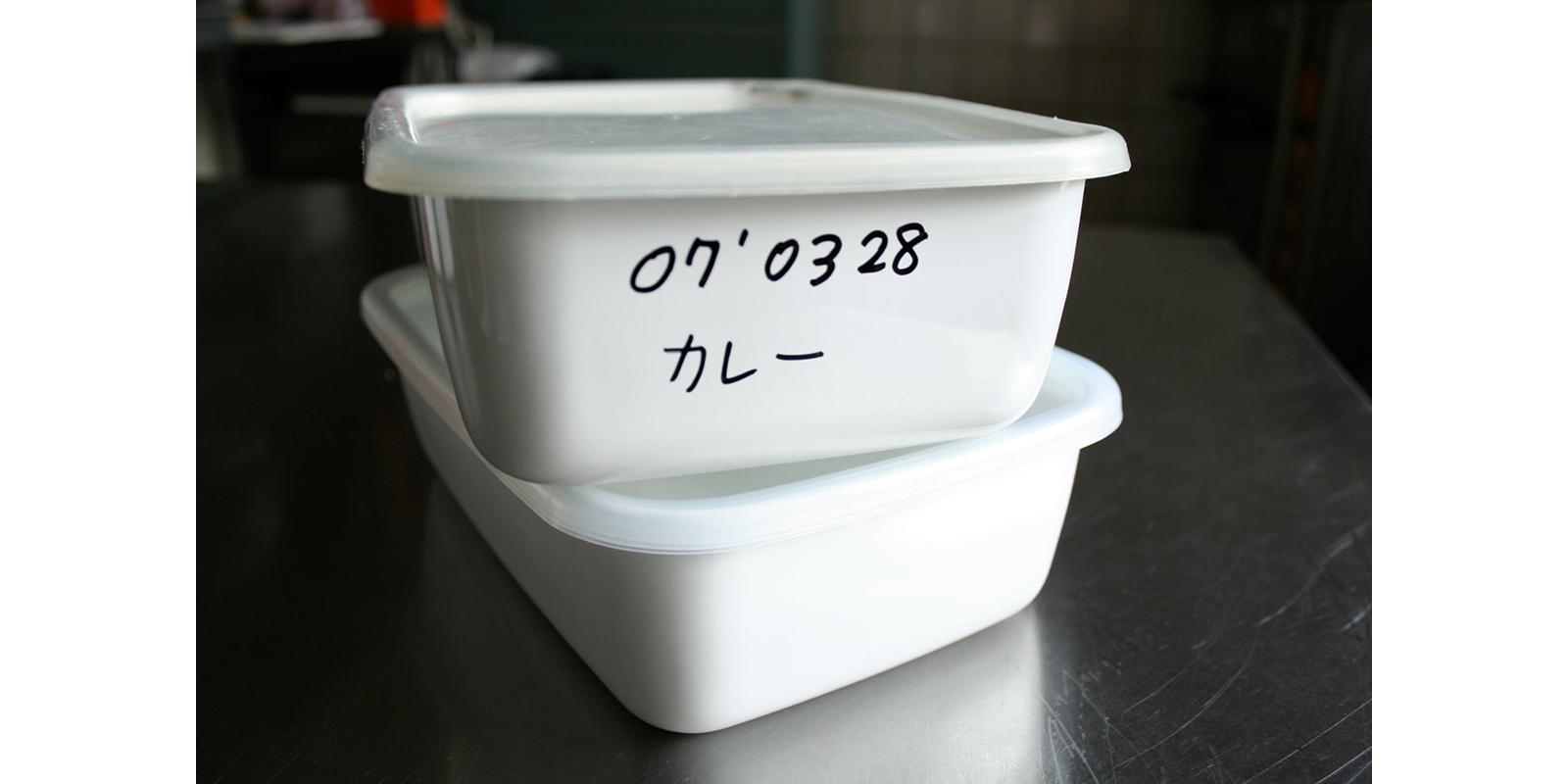 ホーロー容器 レクタングル深・M | D&DEPARTMENT