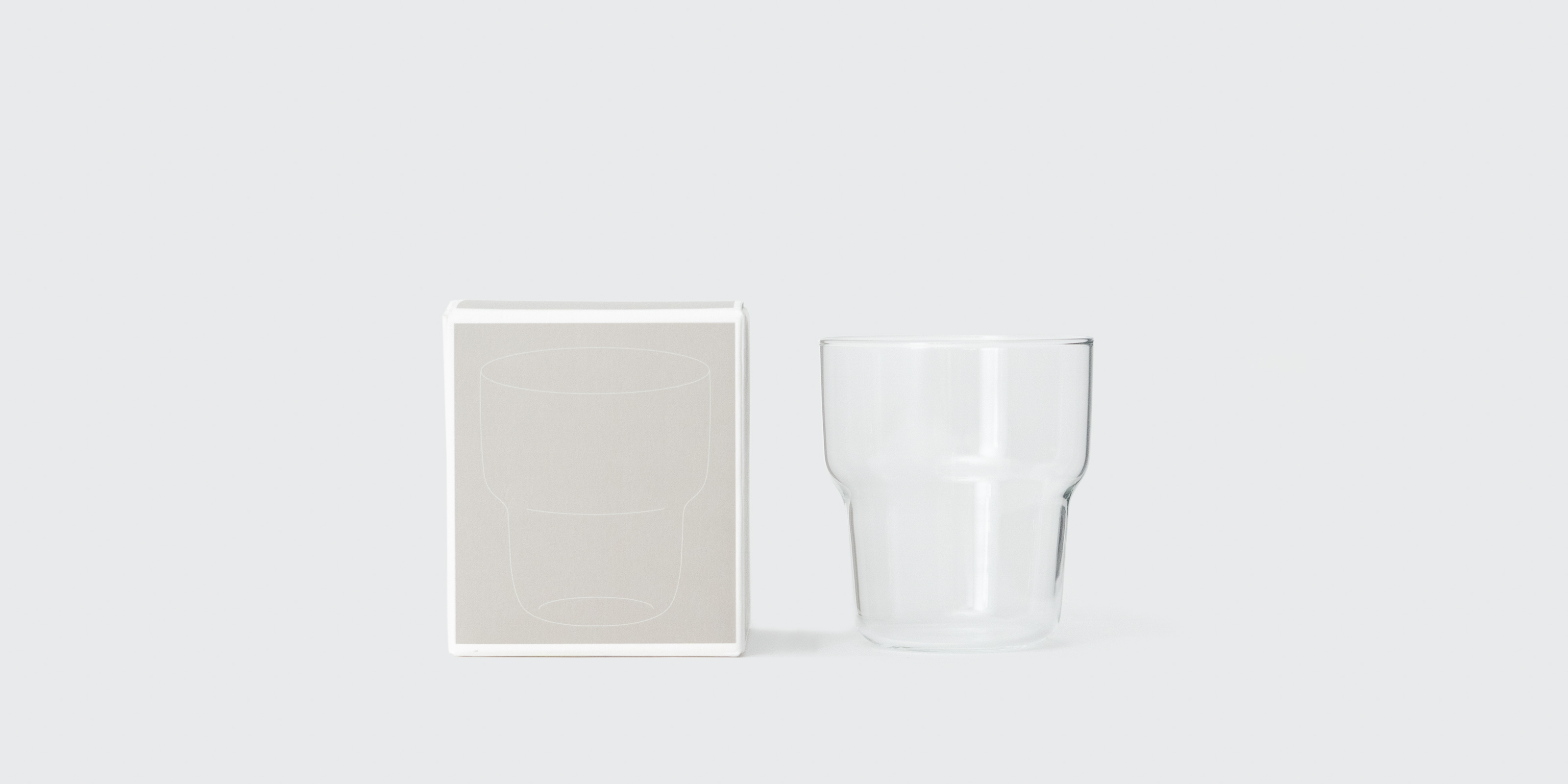 TG Glass Cup Curved 350ml | D&DEPARTMENT