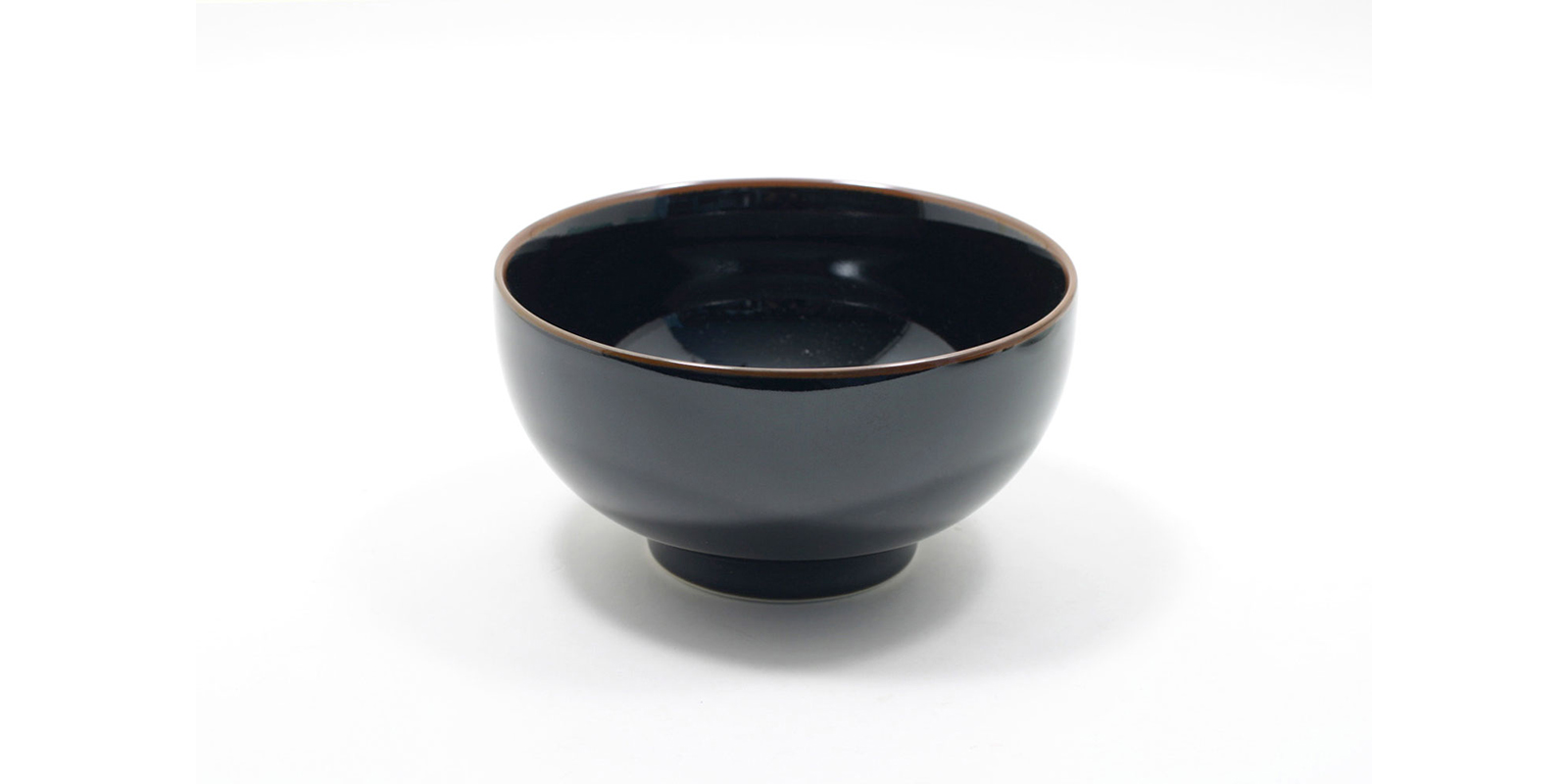 森正洋デザイン 深めん丼・6寸・天目 | D&DEPARTMENT
