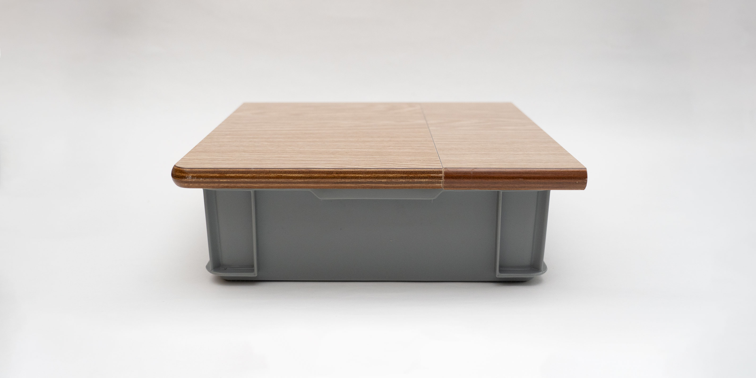 sold out】サンボックス 蓋 W340・学校天板（メラミン）ツギあり