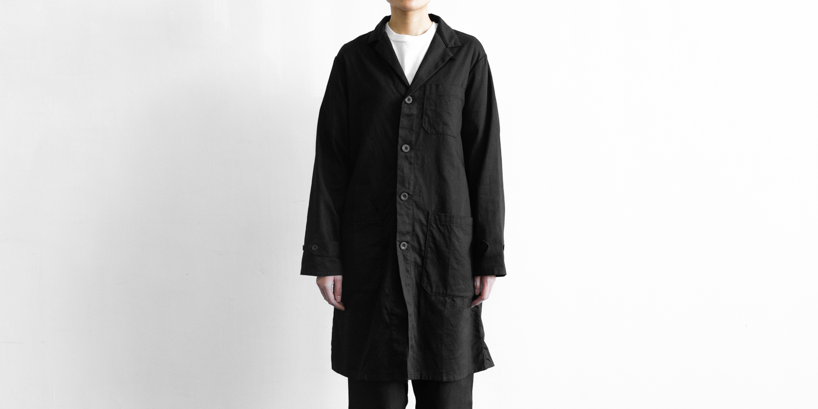 d 001 SHOP COAT｜D&DEPARTMENT のオリジナルウエア | D&DEPARTMENT