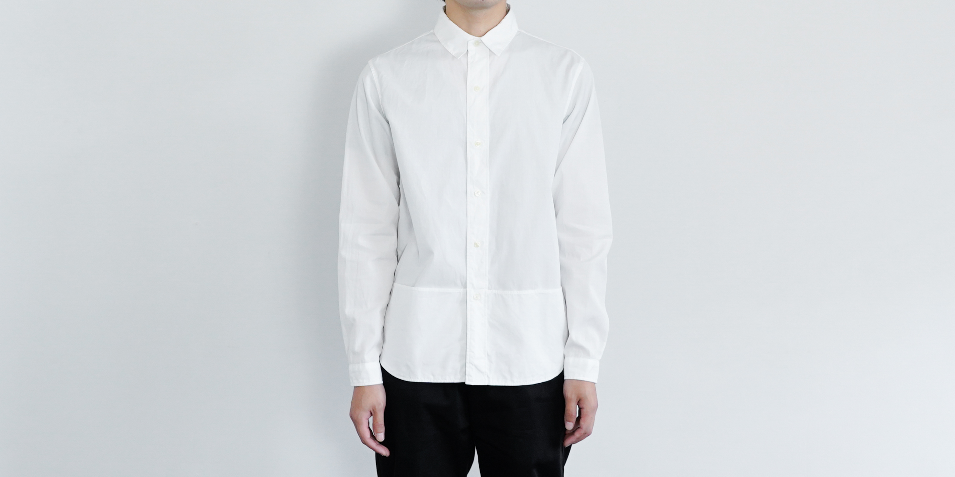 d WEAR ジャーナルシャツ・ホワイト・XL