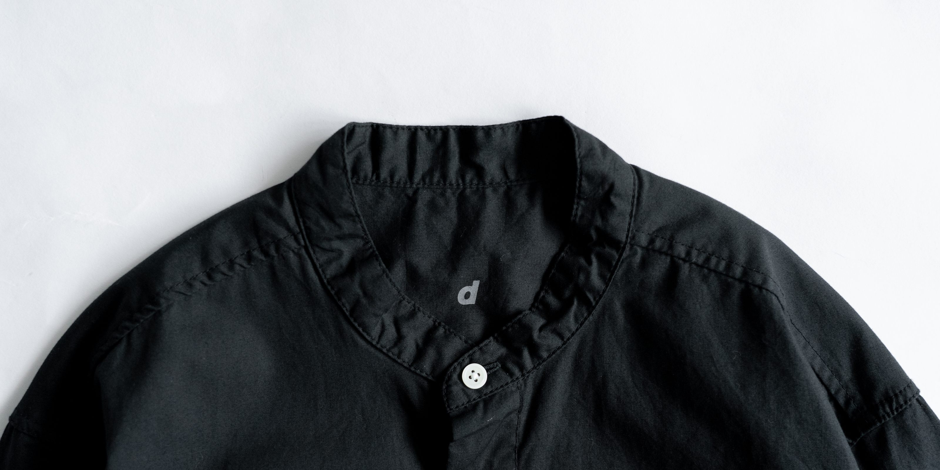 d WEAR スタンドシャツ・ブラック・L