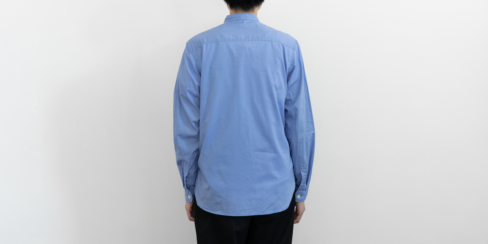 d WEAR スタンドシャツ・ブルー・S