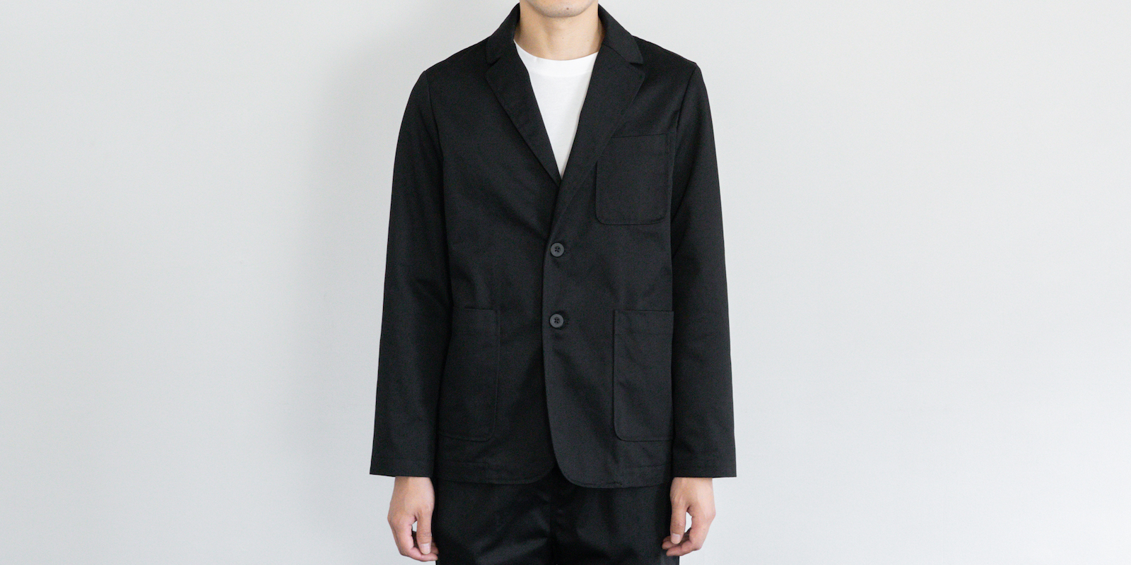 d WEAR シングルジャケット・ブラック・XXL | D&DEPARTMENT d WEAR シングルジャケット・ブラック・XXL | D&DEPARTMENT