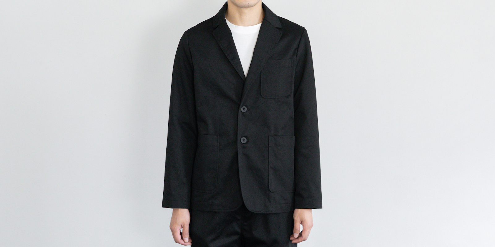 【sold out】d WEAR シングルジャケット・ブラック・M