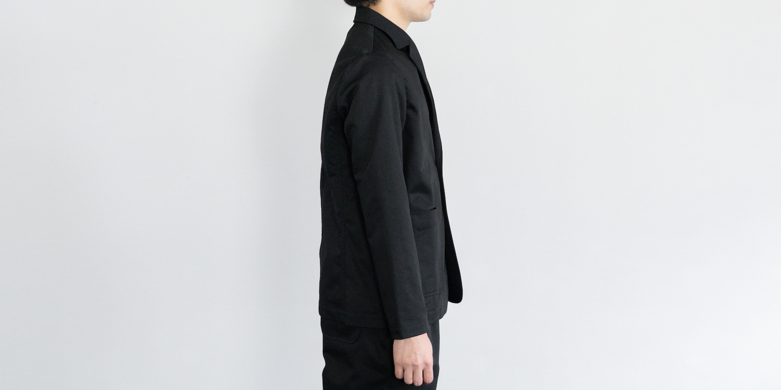 【sold out】d WEAR シングルジャケット・ブラック・L