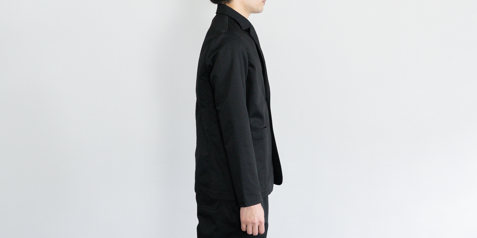 【sold out】d WEAR シングルジャケット・ブラック・S