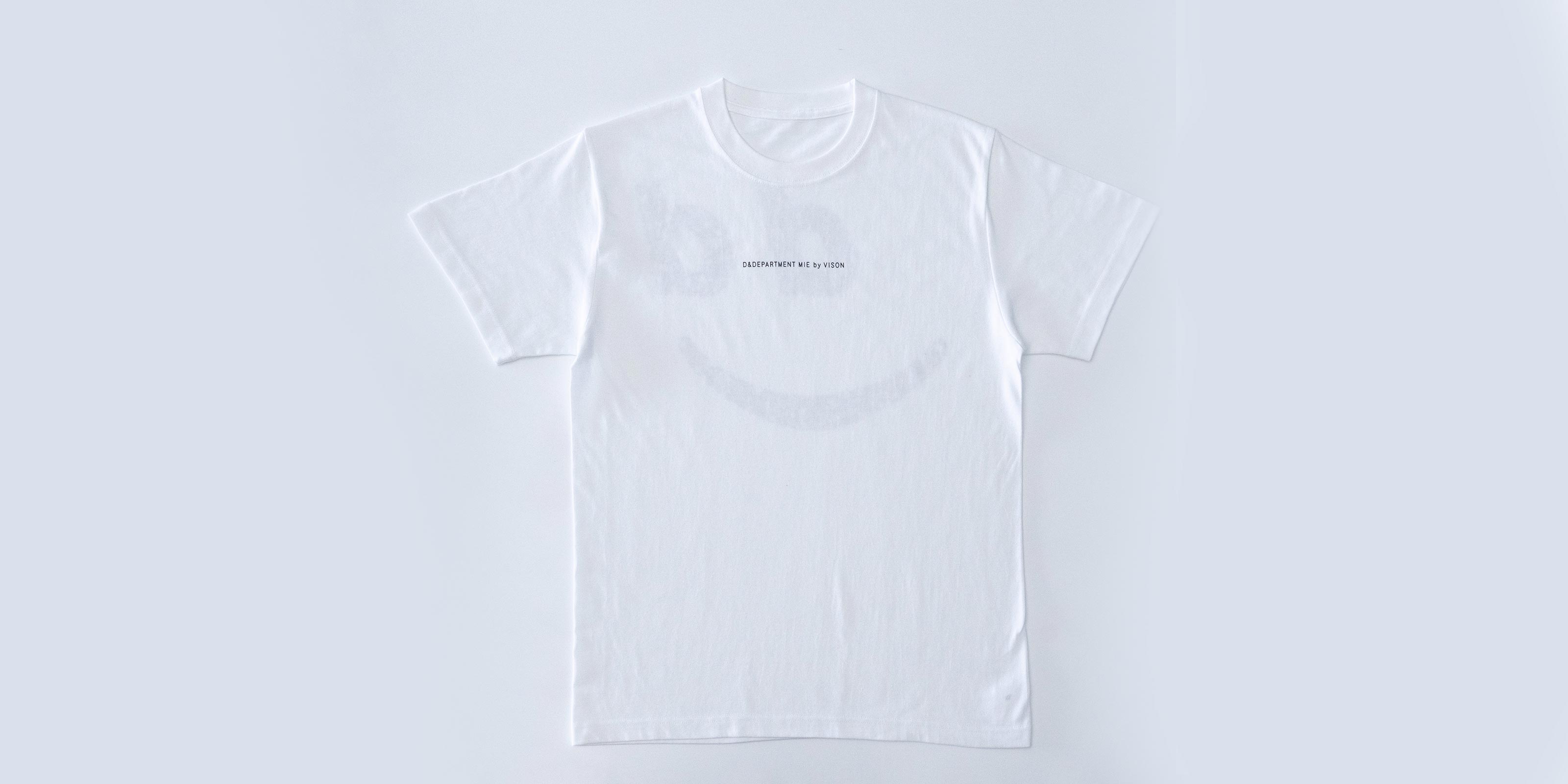 【sold out】【オープン記念】D&DEPARTMENT MIE by VISON　T SHIRT（d 408）・ホワイト・M