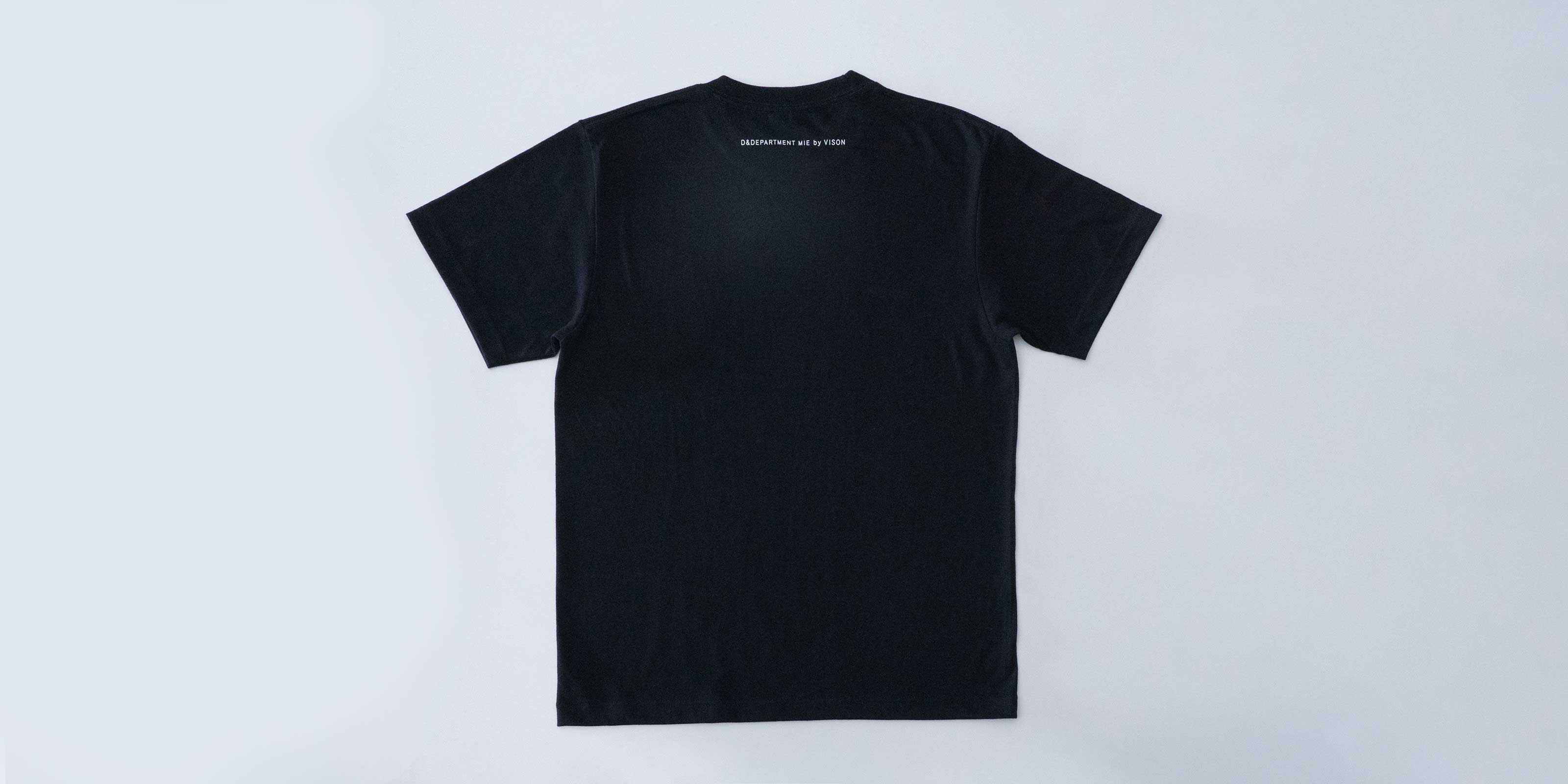 【sold out】【オープン記念】D&DEPARTMENT MIE by VISON　T SHIRT（d 409）・ブラック・L