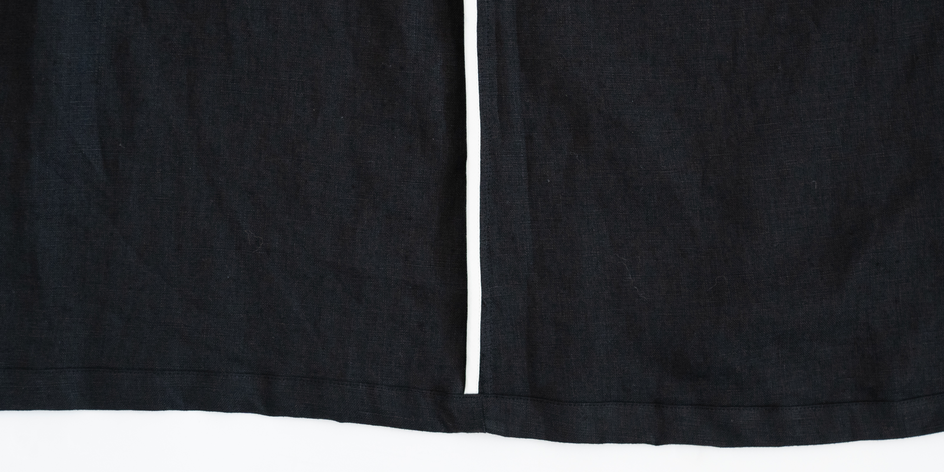 d WEAR オーバーコート・リネンブラック・L | D&DEPARTMENT d WEAR オーバーコート・リネンブラック・L | D&DEPARTMENT