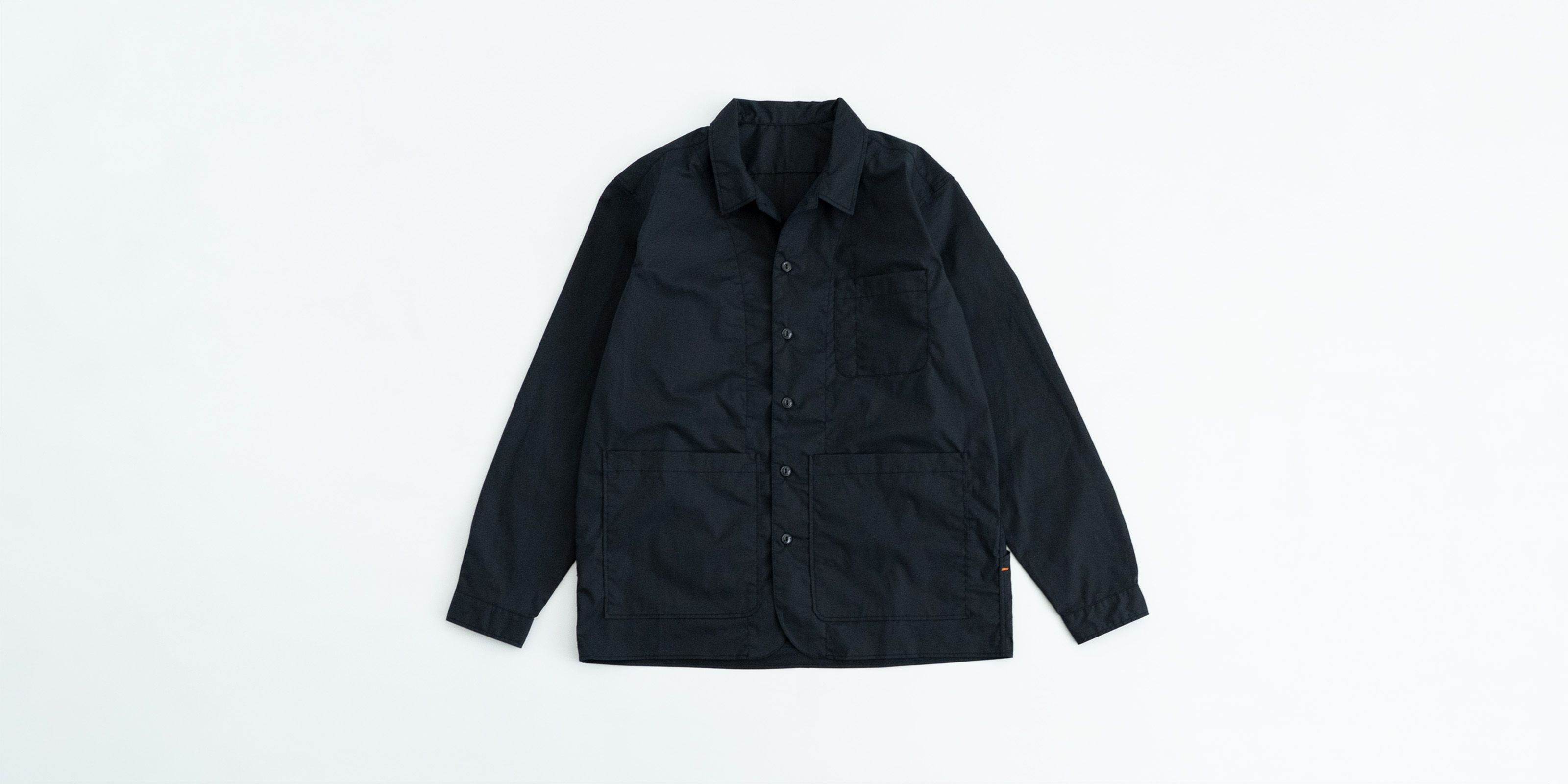 d WEAR バックポケットシャツ・ブラック・XL