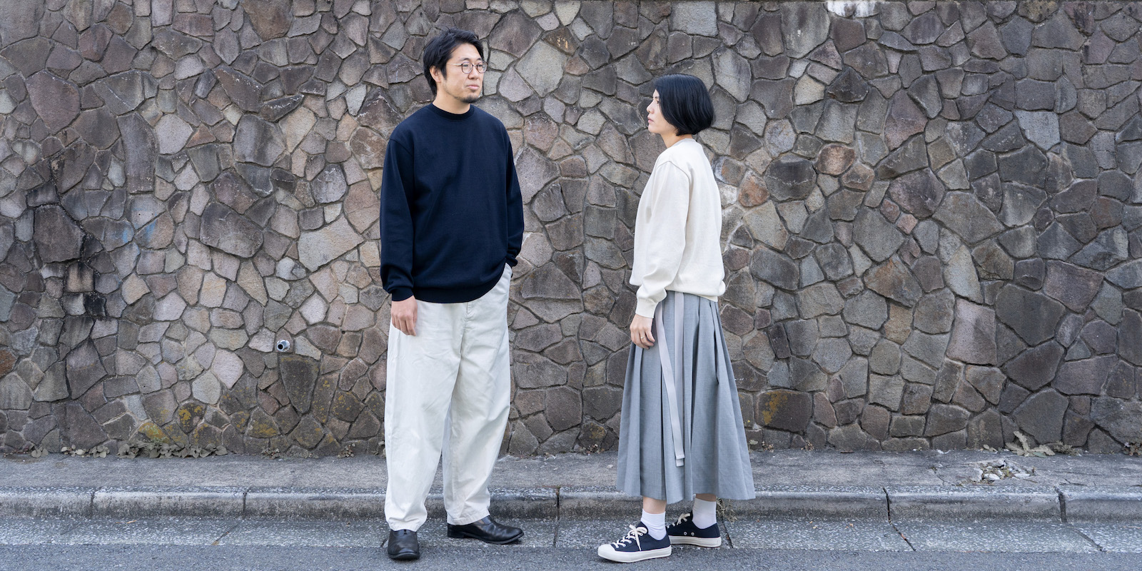 d WEAR コットンセーター・アイボリー・L | D&DEPARTMENT
