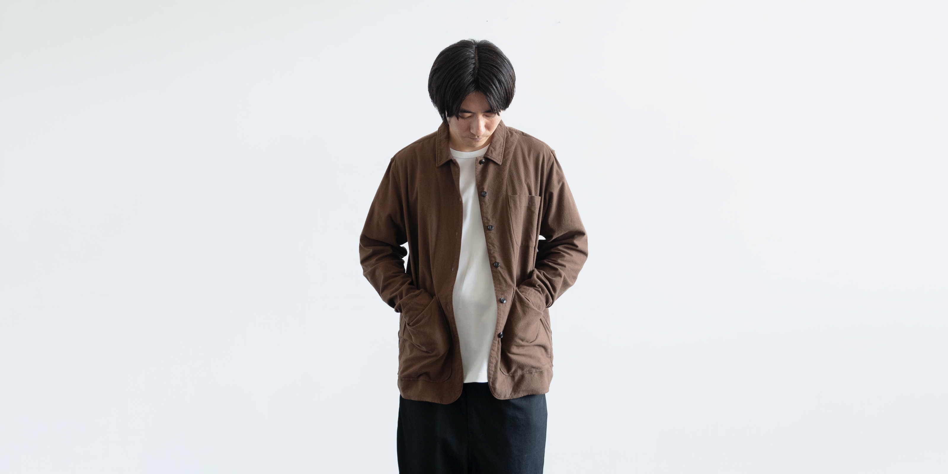 d WEAR バックポケットシャツ・ブラック・S | D&DEPARTMENT