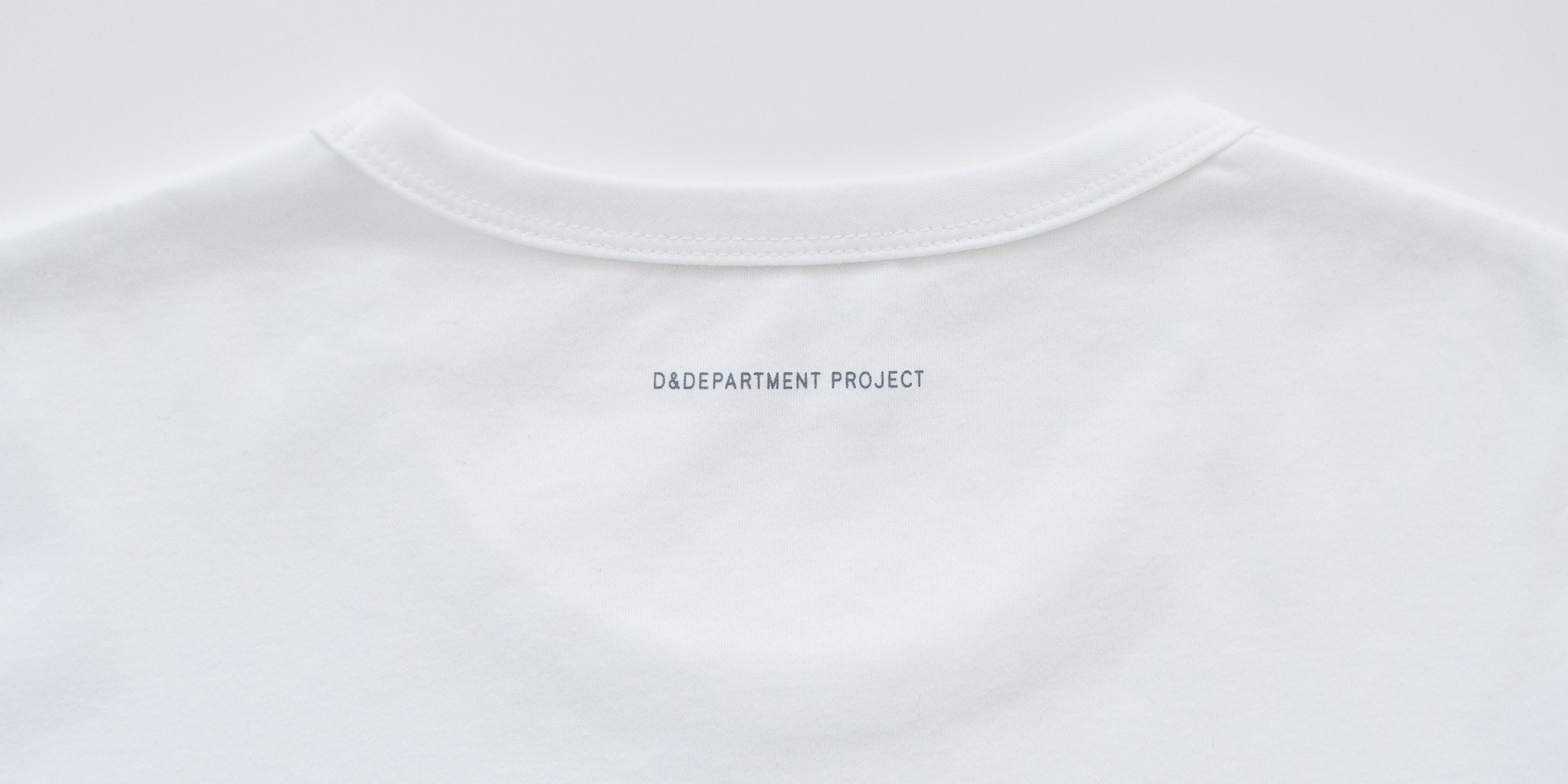 d WEAR Tシャツ スムースコットン・ホワイト・L | D&DEPARTMENT