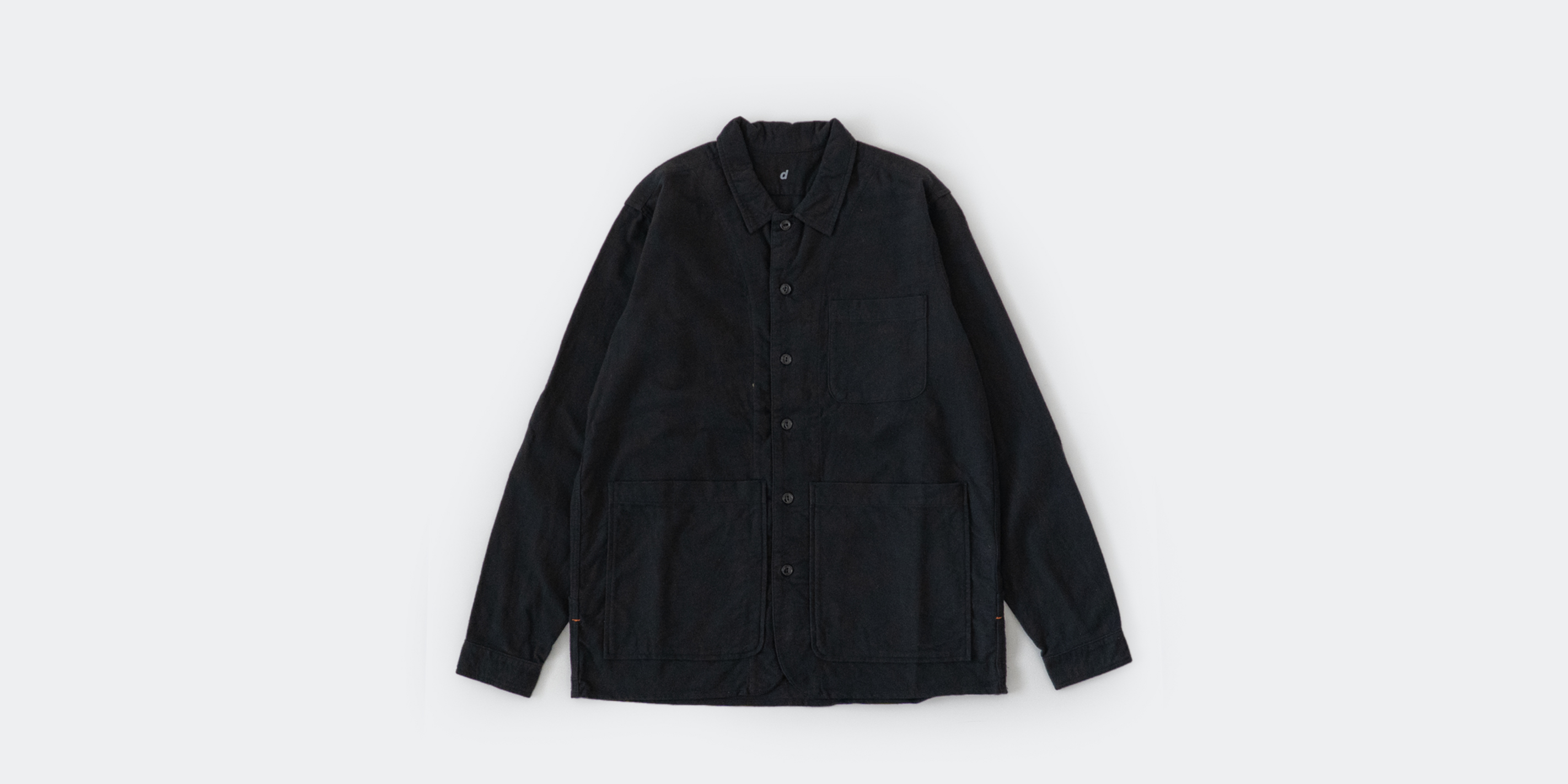 d WEAR ワークジャケット・リネンブラック・S | D&DEPARTMENT