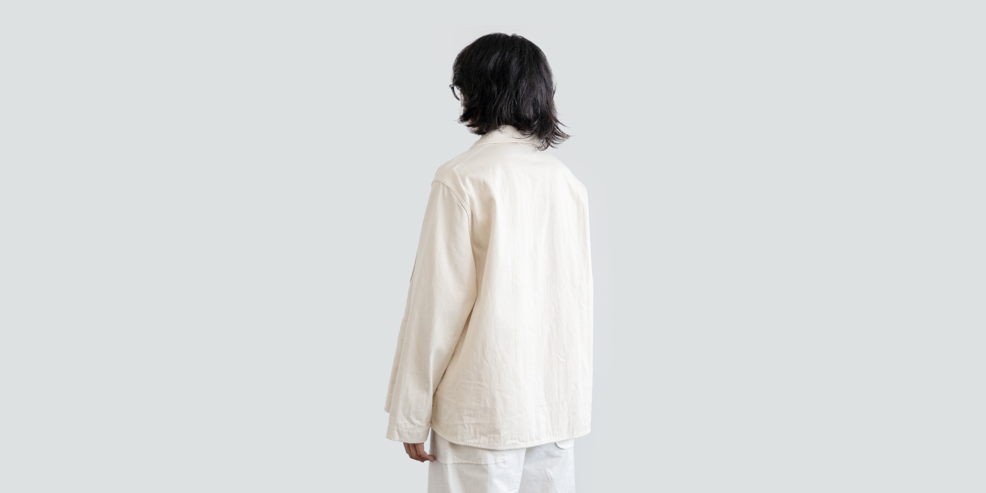 d WEAR ワークジャケット・ホワイト・L | D&DEPARTMENT