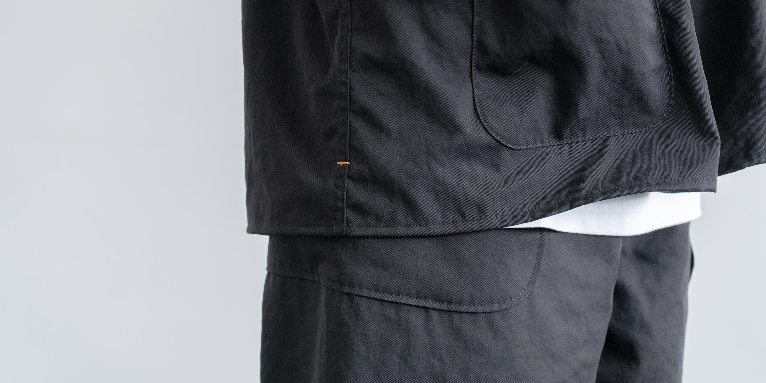 d WEAR ワークジャケット・モアザンコットン ブラック・M | D&DEPARTMENT