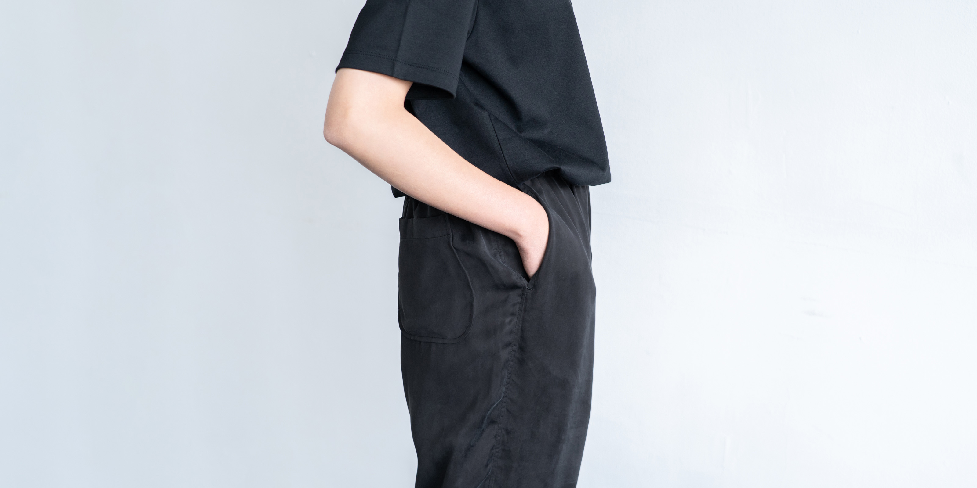 d WEAR イージーパンツ・ブラック・M | D&DEPARTMENT