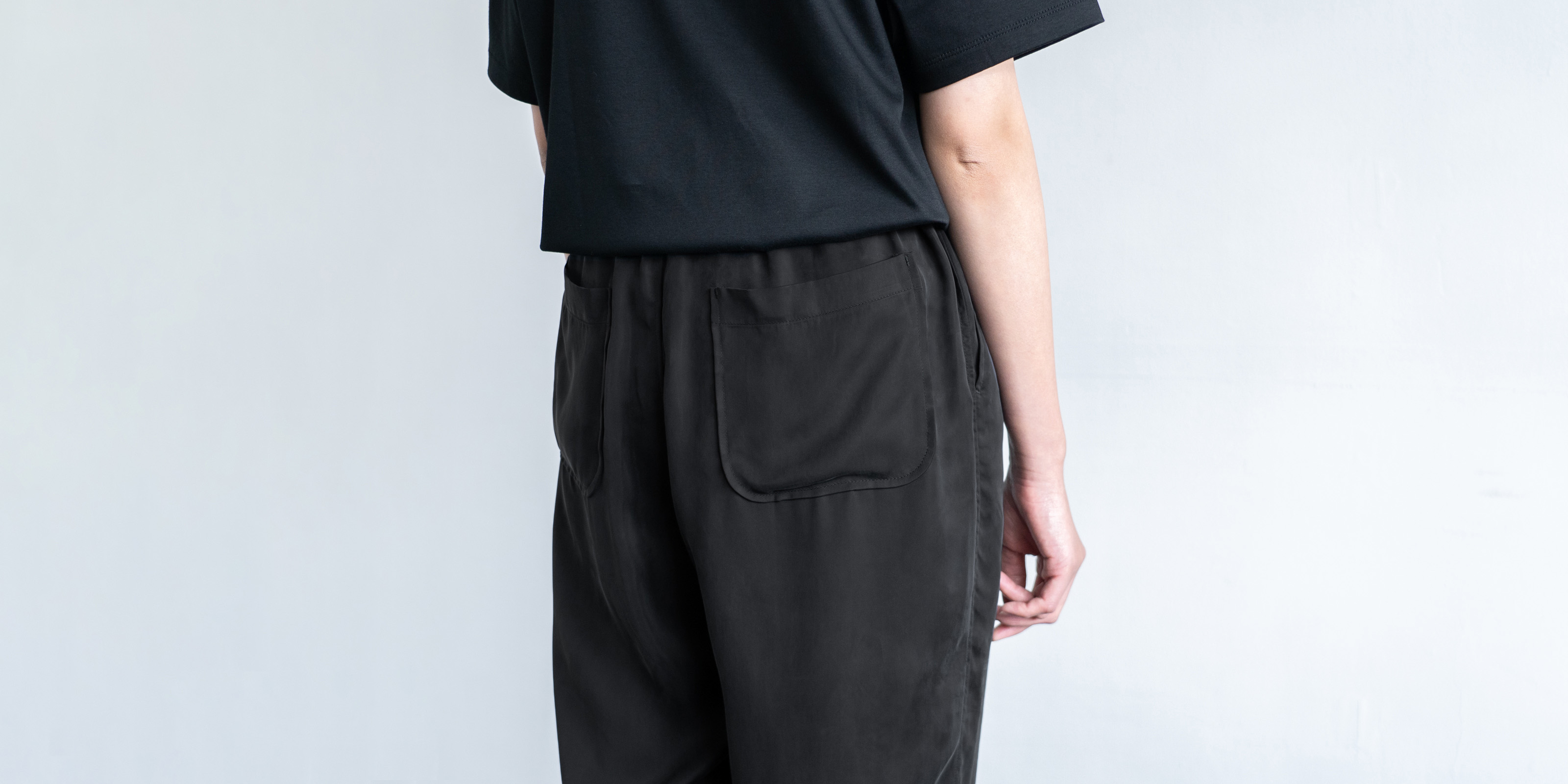 d WEAR イージーパンツ・ブラック・S | D&DEPARTMENT
