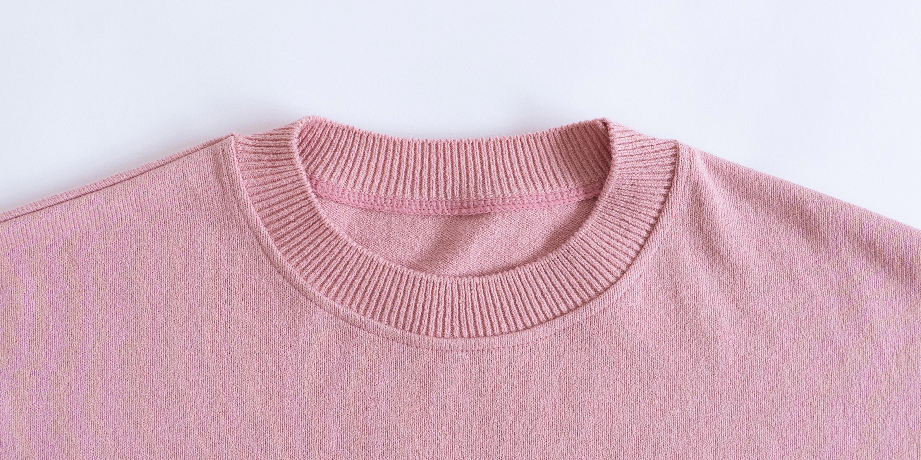 d WEAR コットンセーター・ピンク・L | D&DEPARTMENT