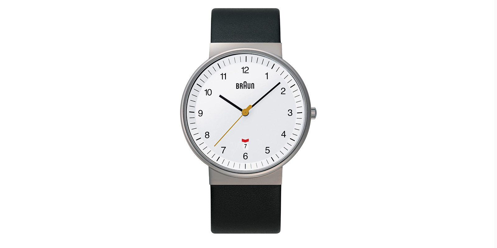 BRAUN Watch BNH0032 レザーベルト（文字盤ホワイト）