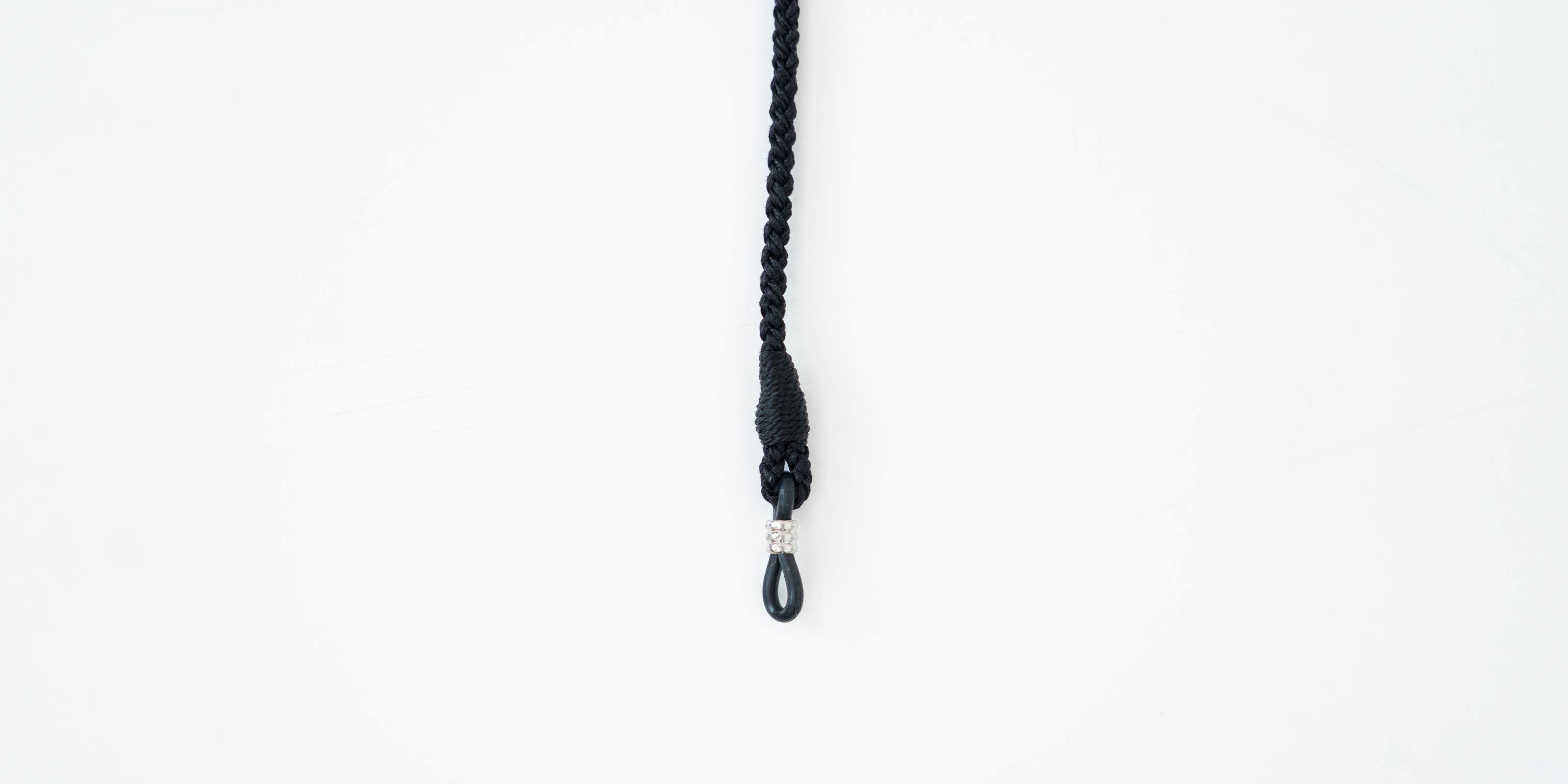 昇苑くみひも dオリジナル グラスコード ブラック | D&DEPARTMENT