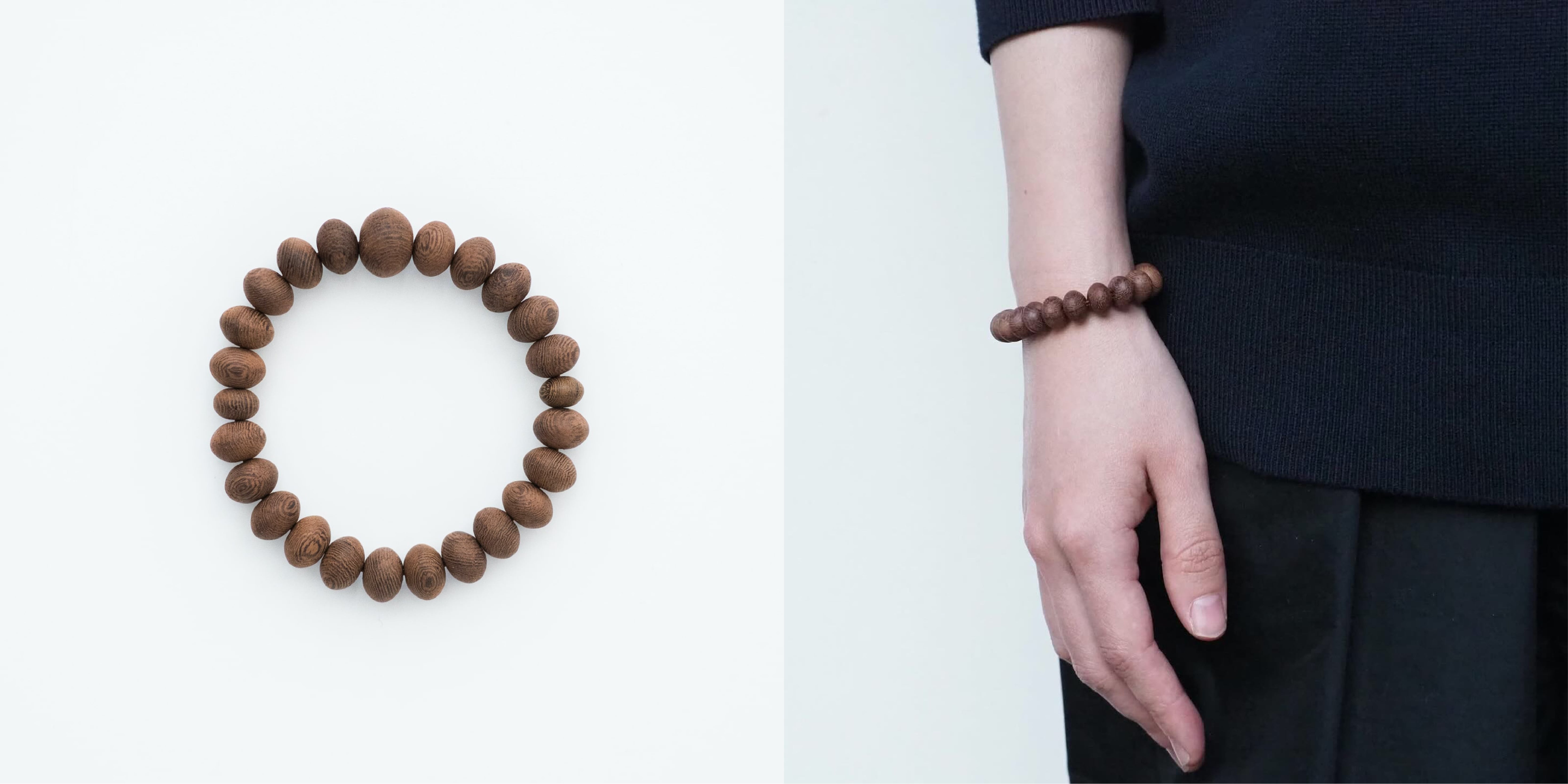 安田念珠 dオリジナル 念珠ブレスレット 鉄刀木 | D&DEPARTMENT