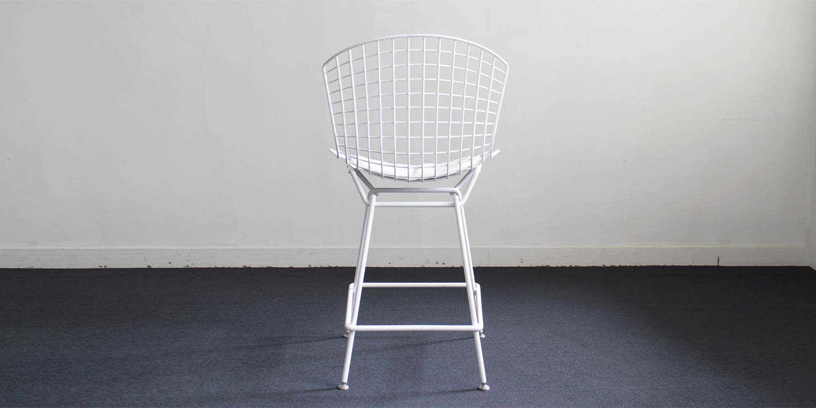 sold out】Knoll ワイヤーチェア（ハイタイプ）・ホワイト（USED） | DDEPARTMENT