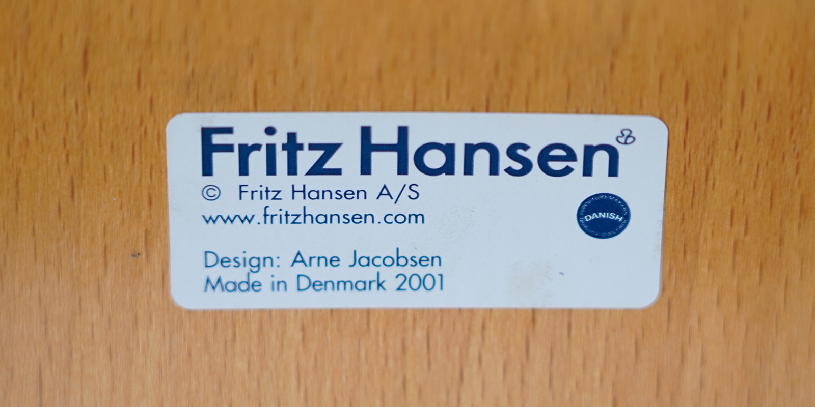【sold out】Fritz Hansen セブンチェア・ナチュラル（USED）
