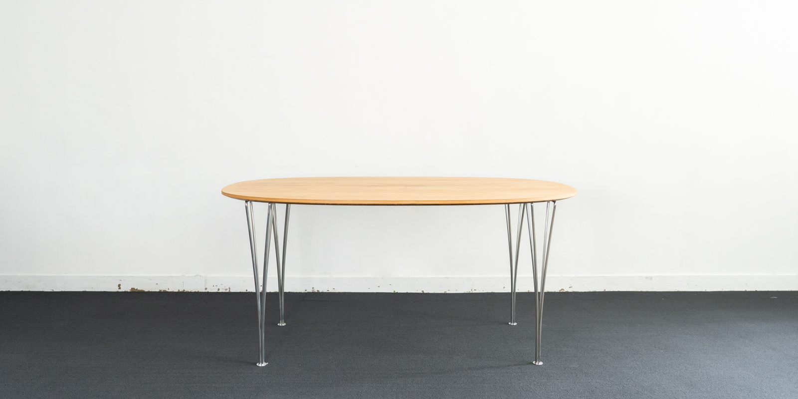 フリッツハンセン・スーパー楕円テーブル（USED）
