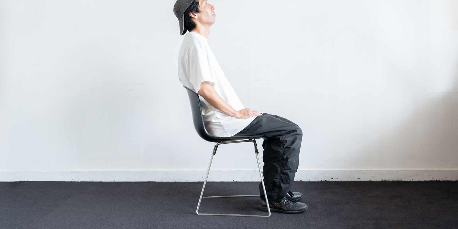 Knoll Harry bertoia サイドチェア・FRPブラック(USED Knoll Harry bertoia サイドチェア・FRPブラック(USED