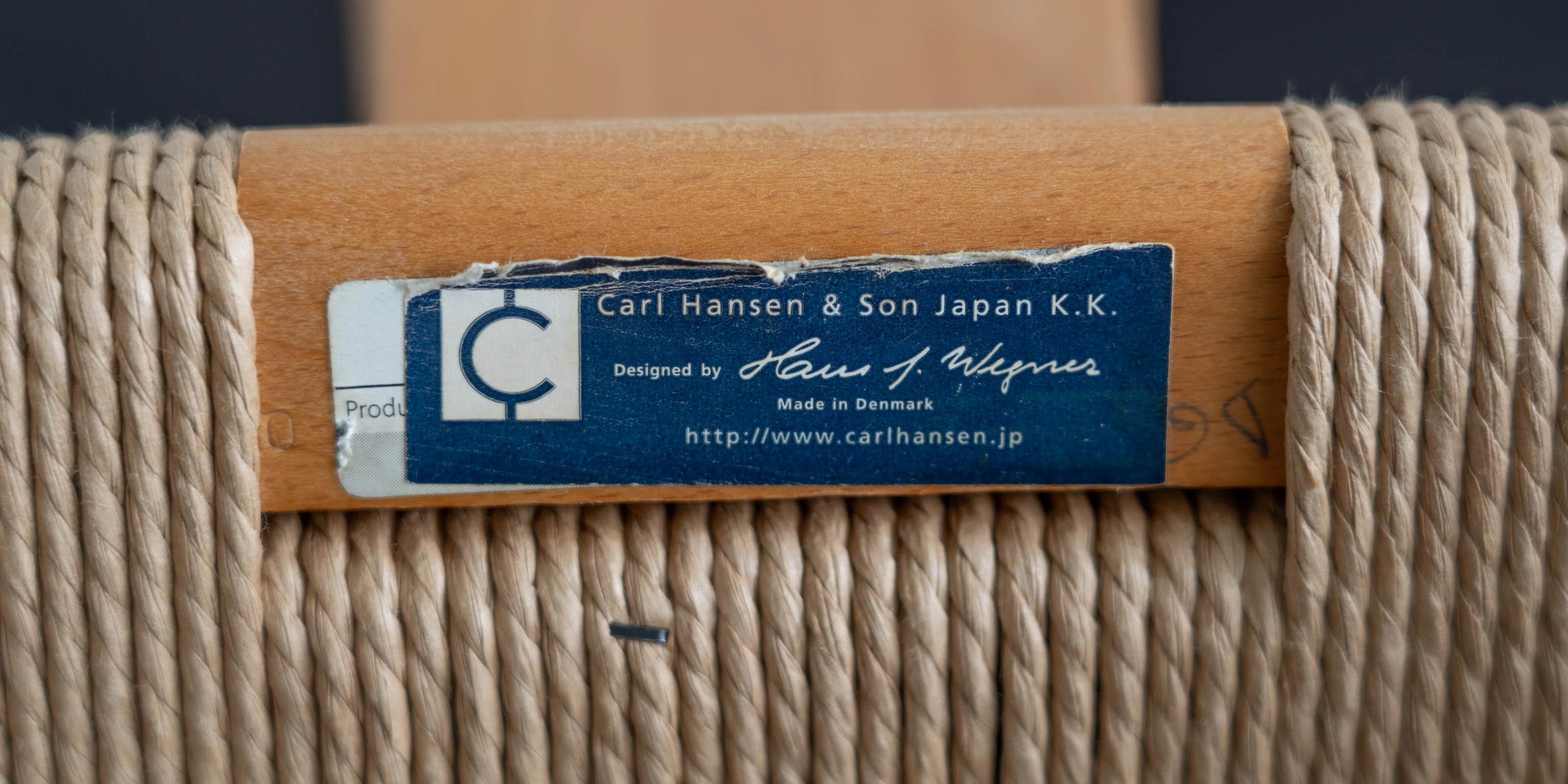 【張替済み】CARL HANSEN & SØN カールハンセン Yチェア カール・ハンセン Yチェア ビーチ・張り替え済み（USED） | D&DEPARTMENT