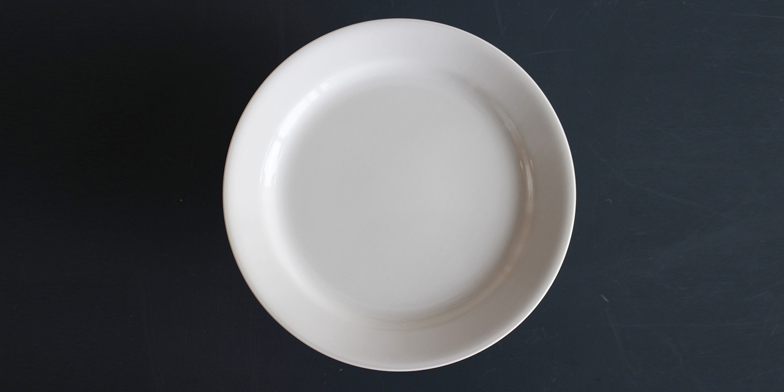 【sold out】CORELLE アイボリープレート23cm（USED）［宅配便］